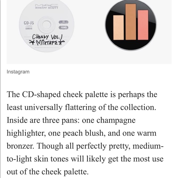 🆕 MAC X Jeremy Scott CD-JS - Picture 4 of 4